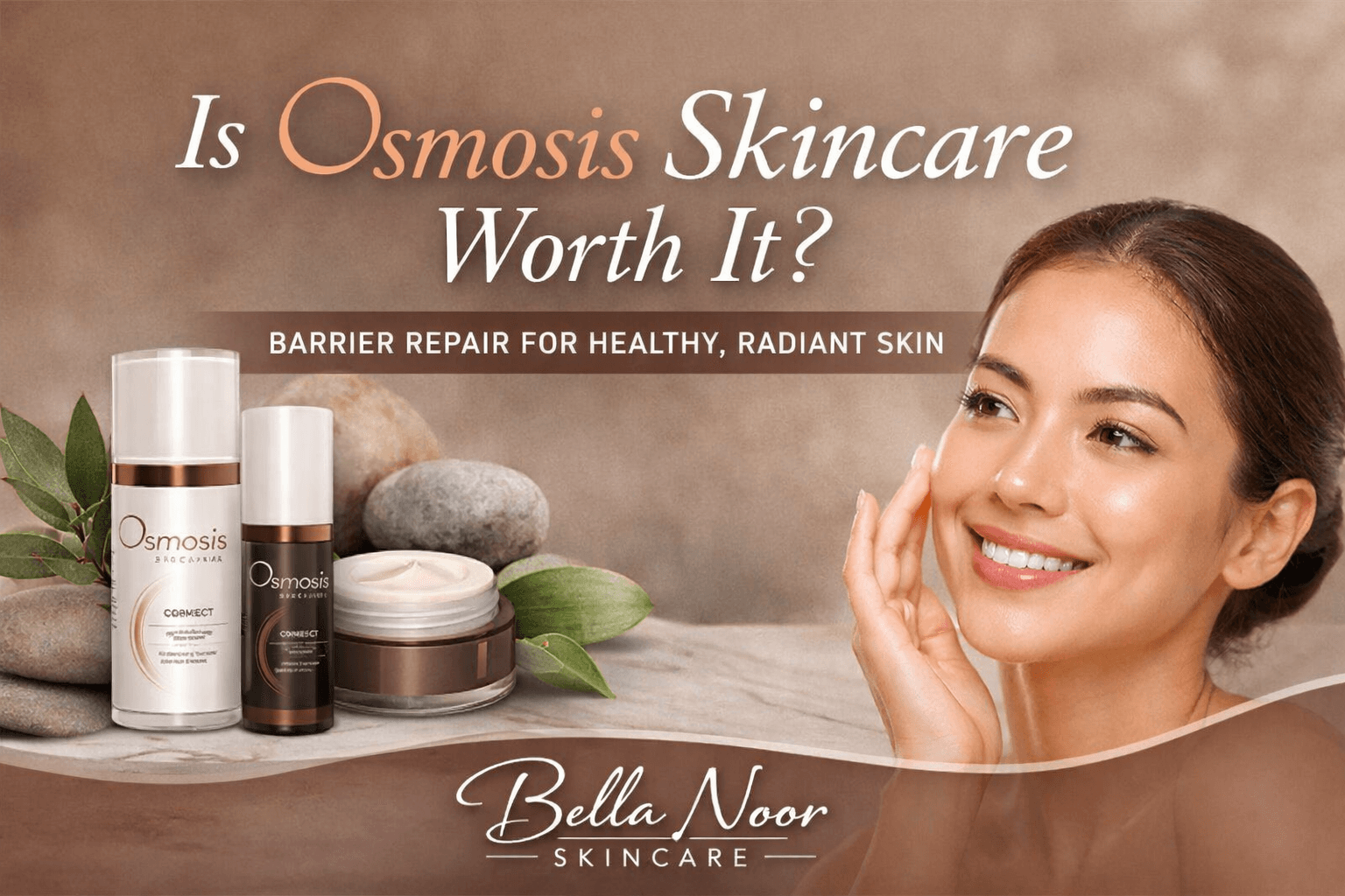 Osmosis skincare and barrier support at Bella Noor Skincare