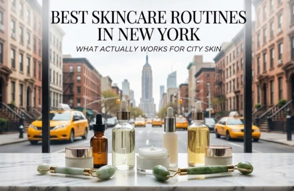 skincare routine in NYC