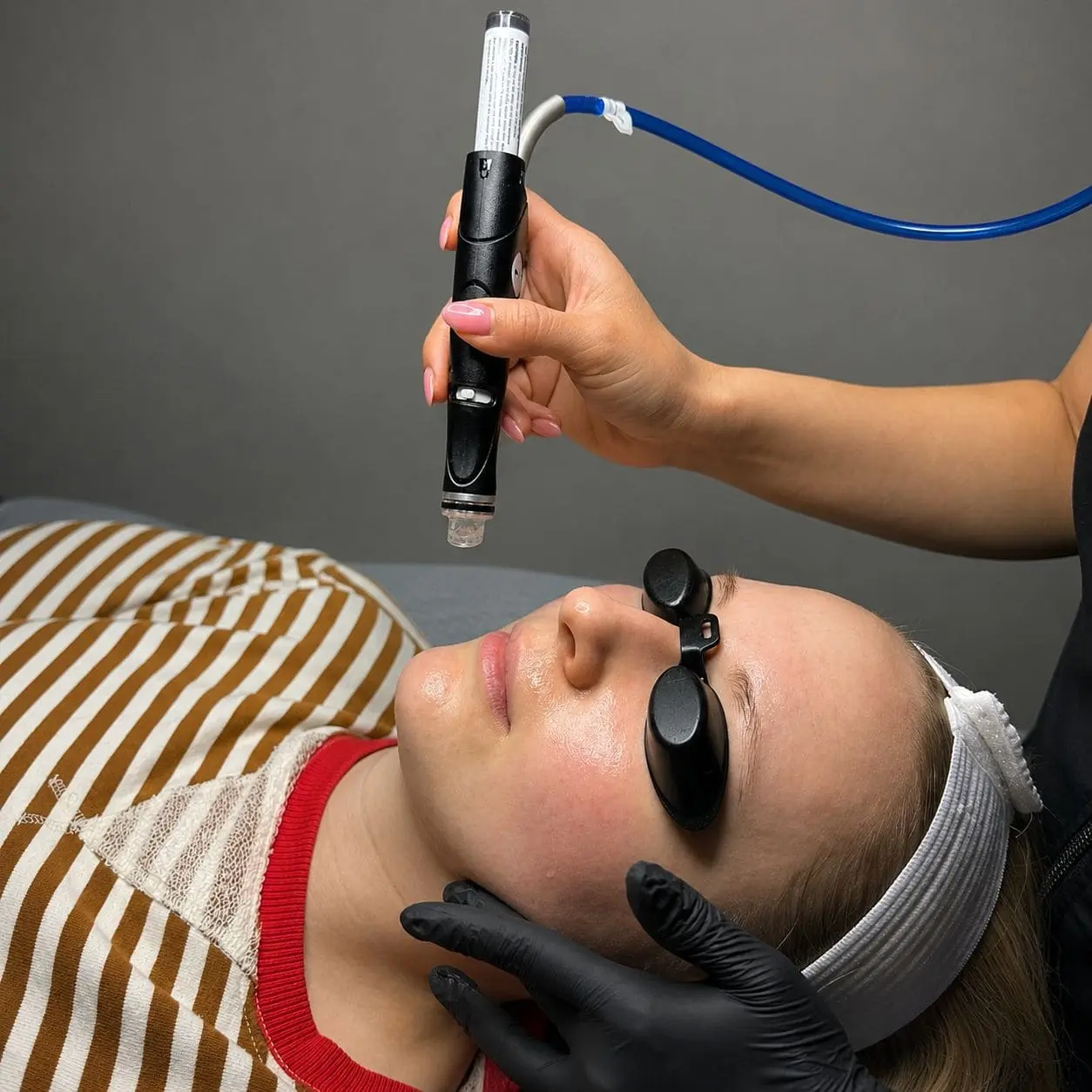 HydraFacial treatment at Bella Noor Skincare in NYC