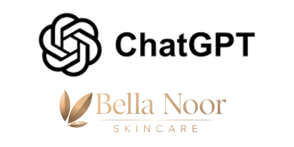 ChatGPT and Bella Noor Skincare logos for Bella Noor Skincare Concierge